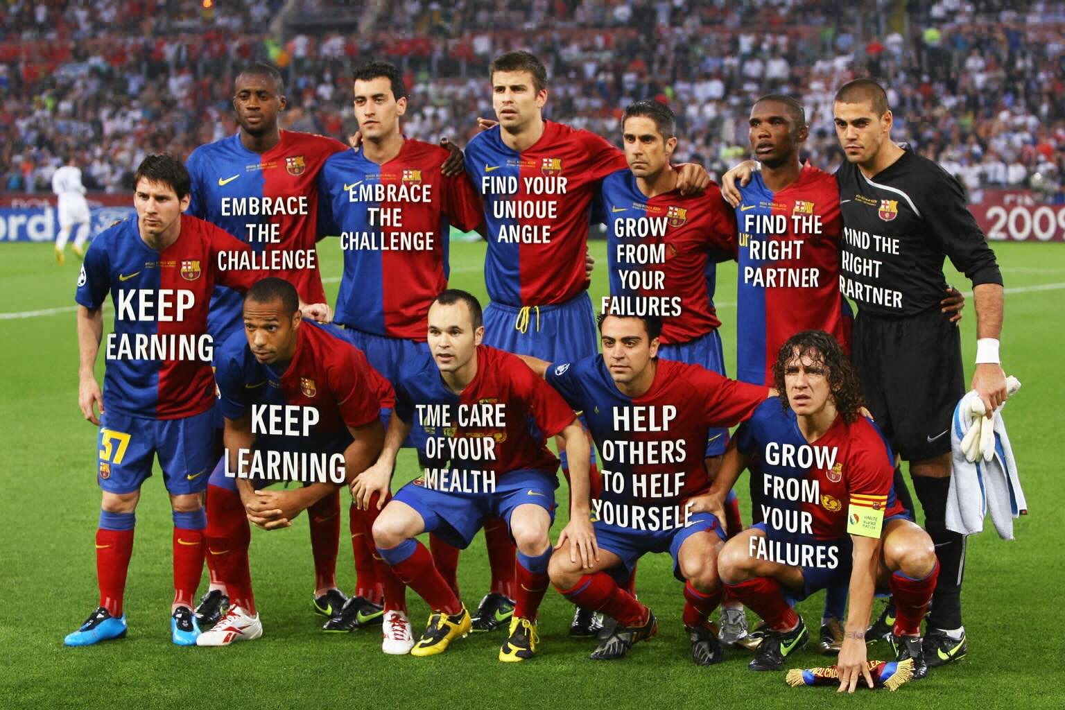 winning eleven barcelona