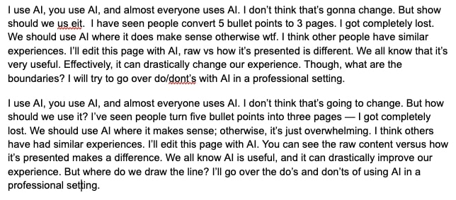 AI edited introduction