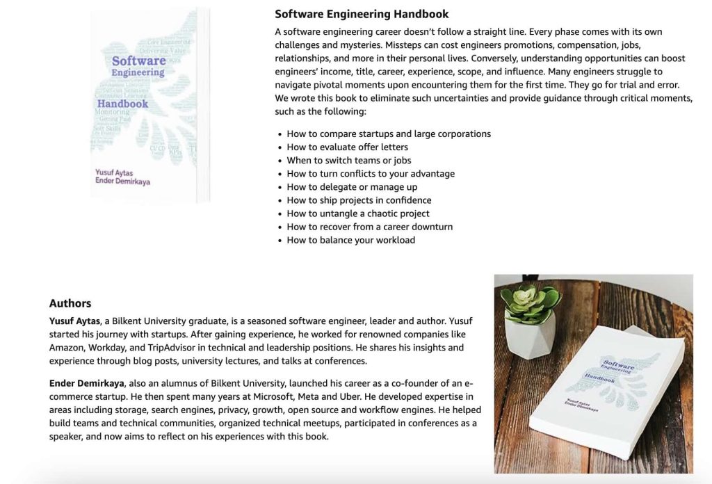 Amazon Page Software Engineering Handbook