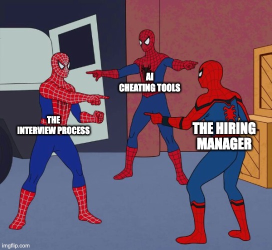 Spider-Man interview process meme