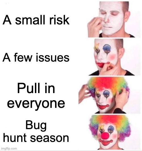 How Green Slowly Turns into Chaos