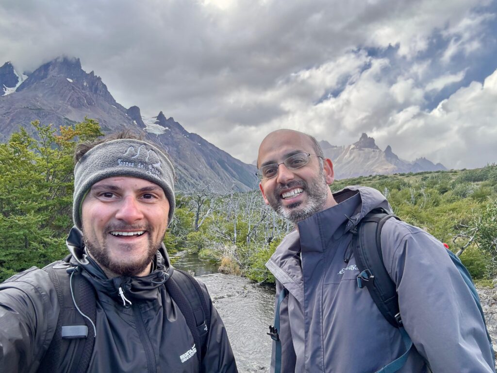 Torres del Paine W Trek view